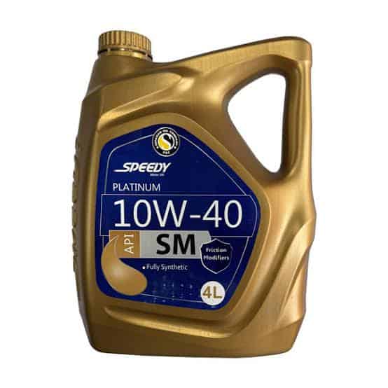 روغن موتور اسپیدی(  ۱۰w 40SM ) فول سنتتیک۴لیتری