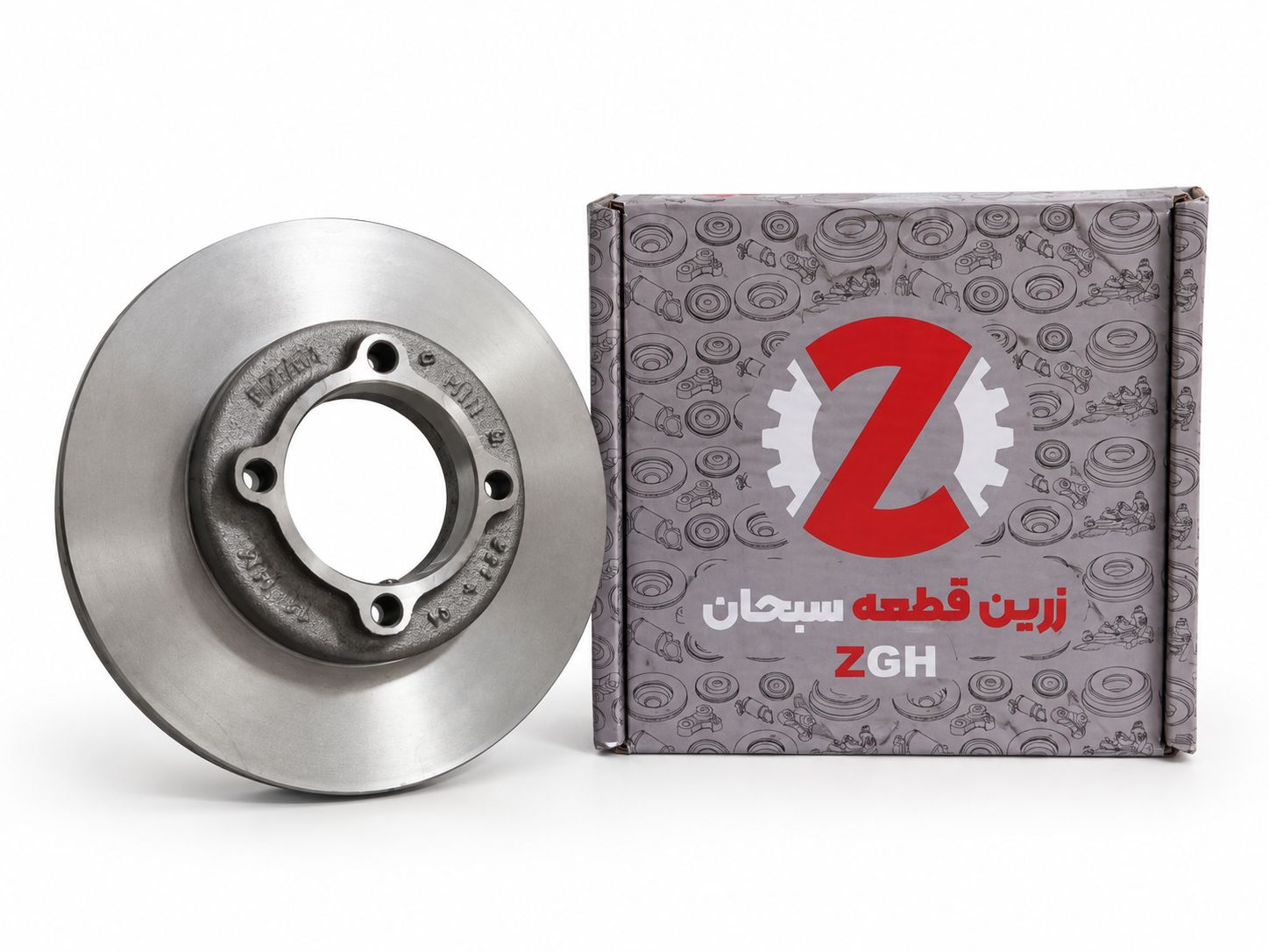 دیسک ترمز پراید زرین قطعه کیفیت عالی